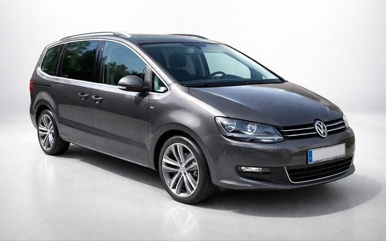 Gebraucht VW Sharan Cup 140 PS (102 kW) 2014 Grau Van / Kleinbus