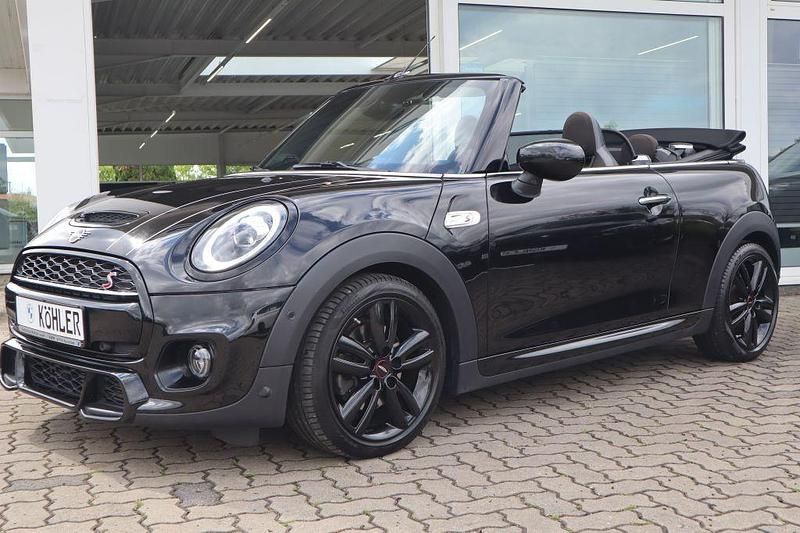 Schwarz Gebraucht 2020 Mini John Cooper Works Cabriolet Cabrio | 26.490 € (Guter Preis) - Bild 1/4