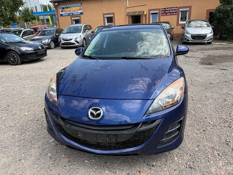 Blau Gebraucht 2009 Mazda 3 High Limousine | 3.500 € (Guter Preis) - Bild 1/4