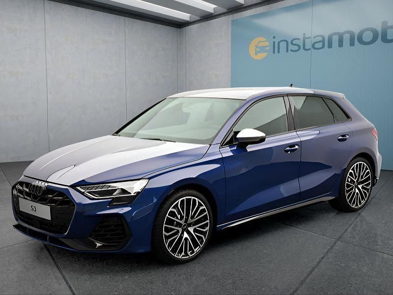 Blau Gebraucht 2024 Audi S3 Sportback Kleinwagen | 54.349 € - Bild 1/4