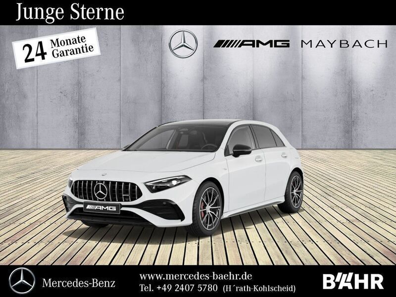 Unilack polarweiß Gebraucht 2024 Mercedes A35 AMG AMG Limousine | 45.950 € (Fairer Preis) - Bild 1/4