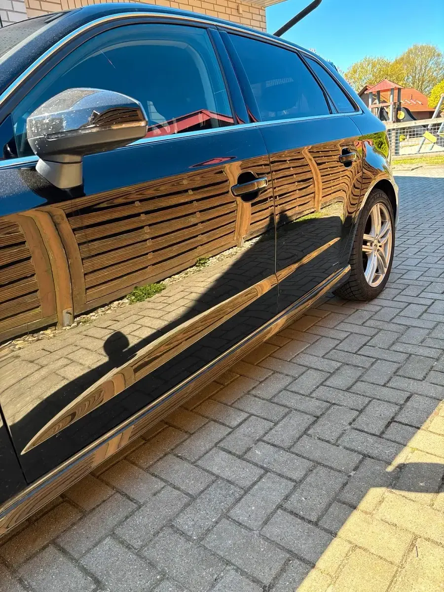 Brugt Audi A3 S-Line 184 HK (135 kW) 2019 Sort Sedan