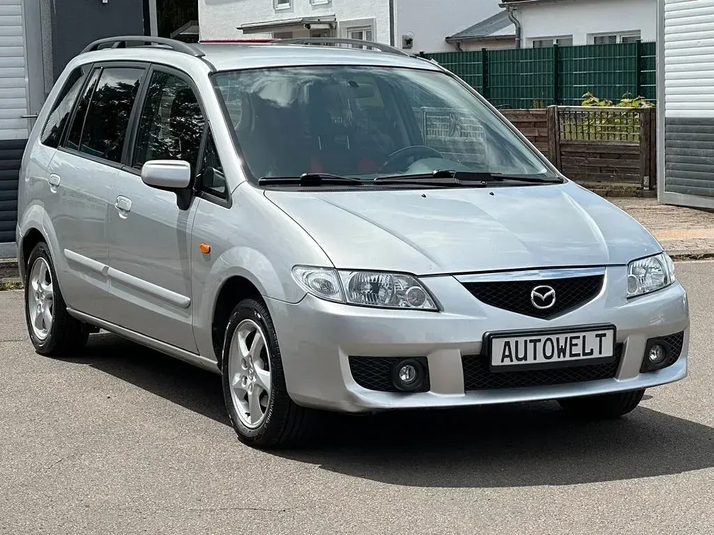 Gebraucht Mazda Premacy Exclusive 101 PS (74 kW) 2004 Silber Van / Kleinbus