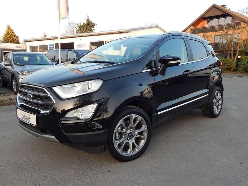 Gebraucht Ford Ecosport Titanium 125 PS (91 kW) 2019 Schwarz SUV