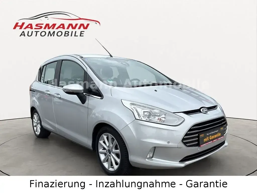 Gebraucht Ford B-MAX Titanium 125 PS (91 kW) 2014 Silber Van / Kleinbus