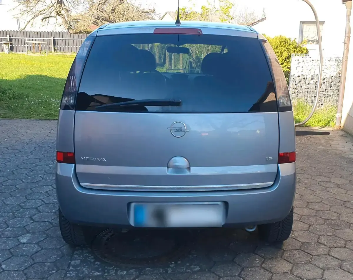 Gebraucht Opel Meriva 105 PS (77 kW) 2005 Silber Van / Kleinbus