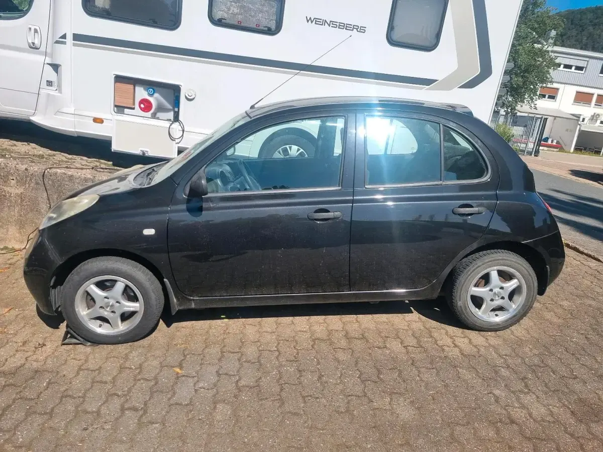 Gebraucht Nissan Micra 80 PS (58 kW) 2005 Schwarz Kleinwagen