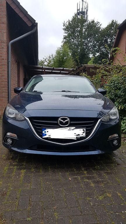 Gebraucht Mazda 3 Center-Line 120 PS (88 kW) 2014 Blau Limousine