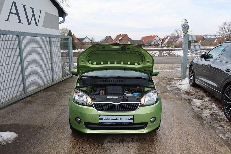 Gebraucht Skoda Citigo Elegance 60 PS (44 kW) 2012 Grün Kleinwagen