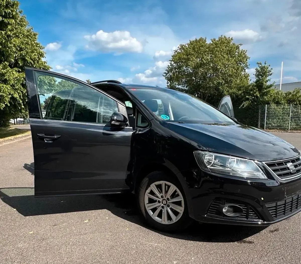 Gebraucht Seat Alhambra 150 PS (110 kW) 2016 Schwarz Van / Kleinbus
