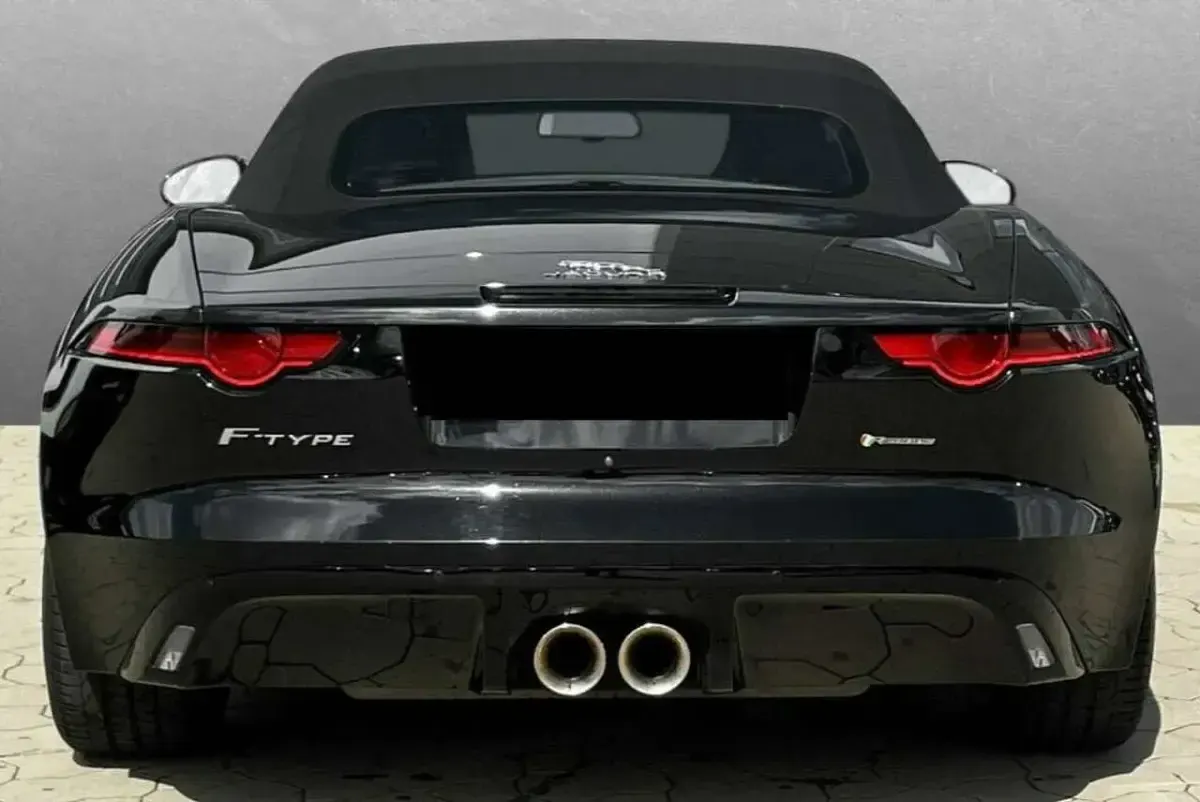 Gebraucht Jaguar F-Type R-Dynamic 340 PS (250 kW) 2018 Schwarz Cabrio