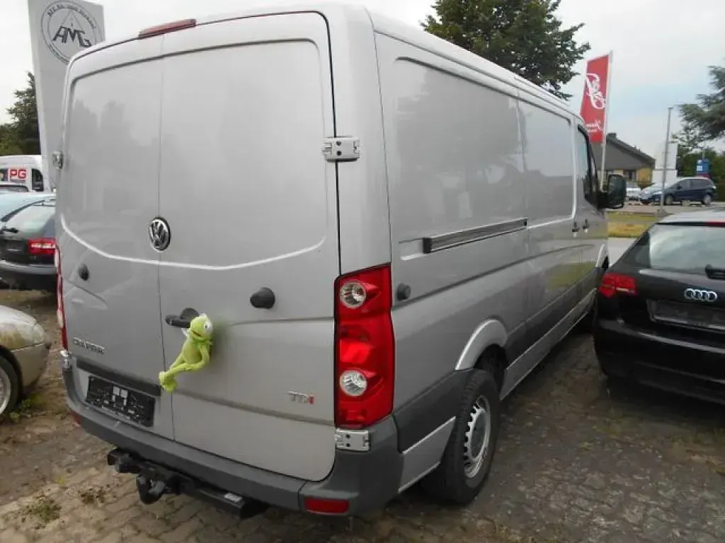 Używany VW Crafter 136 KM (100 kW) 2017 Srebrny Van