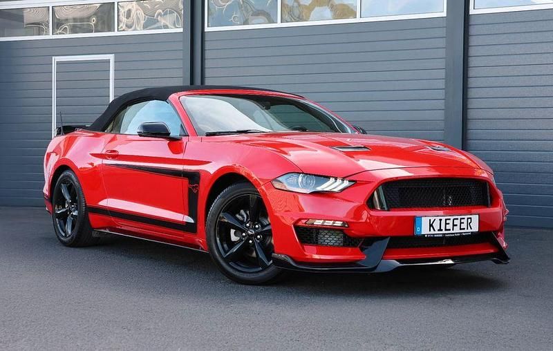 Second-hand Ford Mustang 305 CP (224 kW) 2016 Roșu Cabrio
