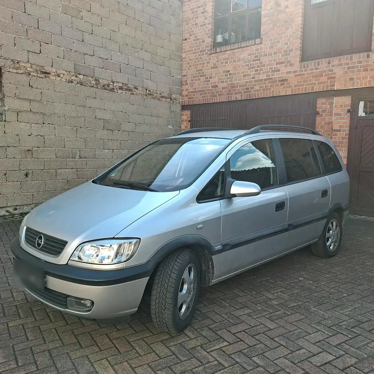 Gebraucht Opel Zafira 101 PS (74 kW) 2001 Grau Van / Kleinbus