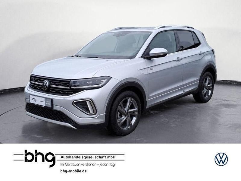 Silber Gebraucht 2025 VW T-Cross R-line SUV | 28.280 € (Fairer Preis) - Bild 1/4