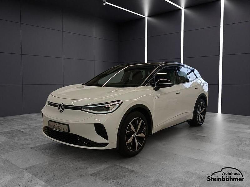 Gebraucht VW ID.4 GTX 219 kW (299 PS) 2023 Gletscherweiss (weiß) SUV