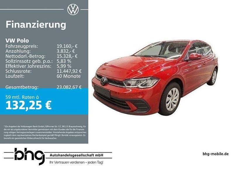 Gebraucht VW Polo Life 80 PS (58 kW) 2025 Rot Kleinwagen
