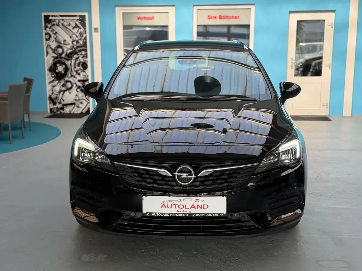 Gebraucht Opel Astra Elegance 131 PS (96 kW) 2021 Schwarz Kombi