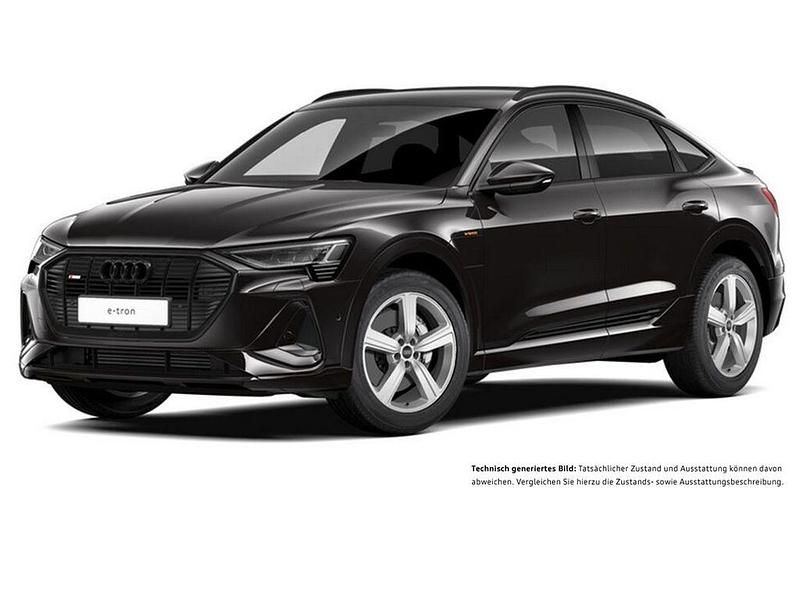 Gebraucht Audi e-tron Sportback S-Line 300 kW (408 PS) 2023 Schwarz SUV