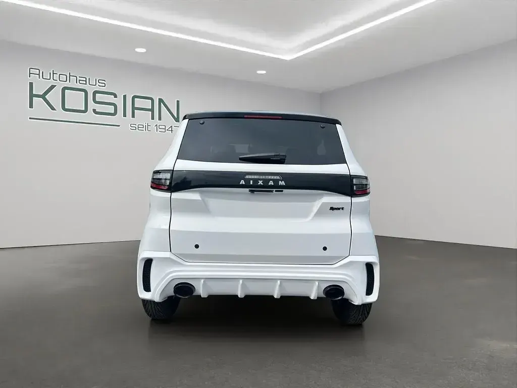 Neu Aixam AMBITION Sport 2026 Weiß Kleinwagen