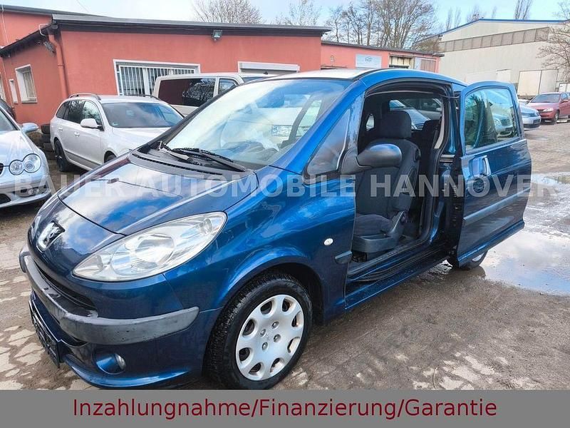 Gebraucht Peugeot 1007 Premium 73 PS (53 kW) 2005 Blau Van / Kleinbus