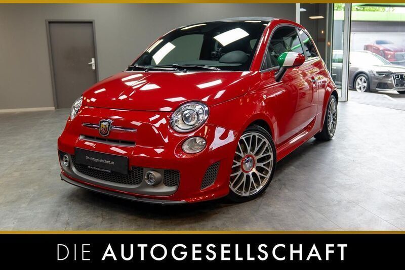 Rot Gebraucht 2013 Abarth 595C Turismo Cabrio | 16.990 € (Etwas zu teuer) - Bild 1/4