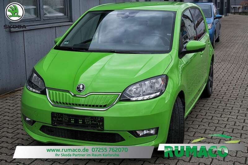 Grün grün Gebraucht 2021 Skoda Citigo-e IV Best of Kleinwagen | 14.750 € (Fairer Preis) - Bild 1/4