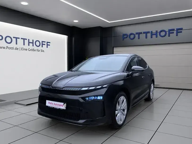 Gebraucht Skoda Enyaq iV Loft 210 kW (286 PS) 2025 Schwarzmagic perleffekt SUV