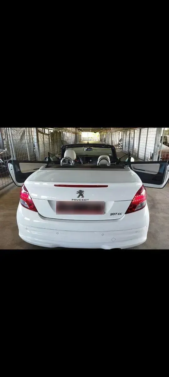Gebraucht Peugeot 207 111 PS (81 kW) 2012 Weiß Cabrio