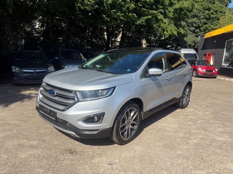 Silber Gebraucht 2017 Ford Edge Titanium SUV | 13.800 € (Superpreis) - Bild 1/4