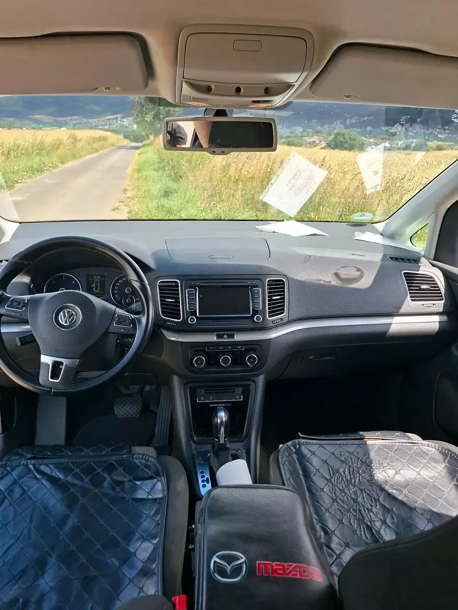 Gebraucht VW Sharan 140 PS (102 kW) 2012 Schwarz Van / Kleinbus