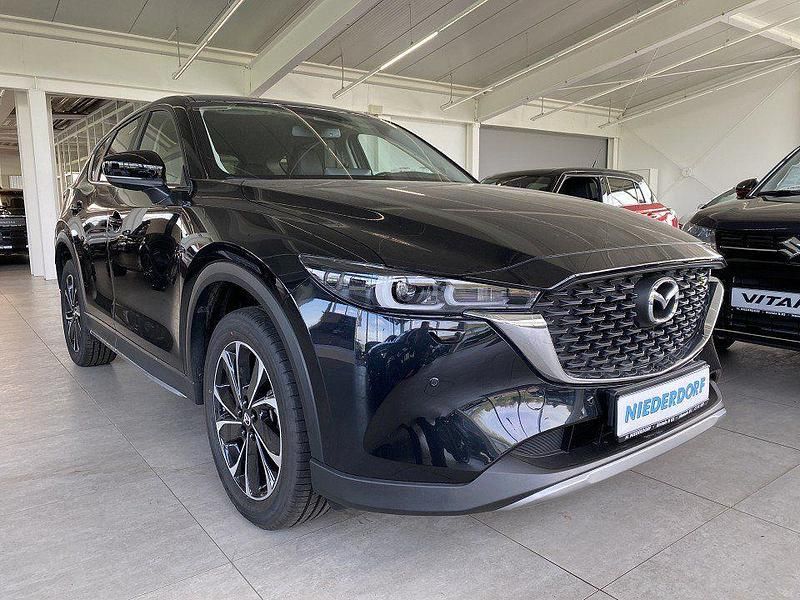 Jet black (metallic) Gebraucht 2024 Mazda CX-5 Newground SUV | 33.990 € (Fairer Preis) - Bild 1/4