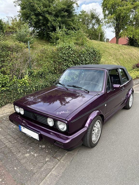 Violet Gebraucht 1992 VW Golf Cabriolet Cabrio | 9.000 € - Bild 1/4