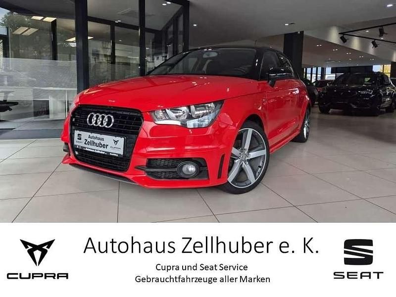 Rot Gebraucht 2015 Audi A1 Sportback S-Line Kleinwagen | 9.930 € - Bild 1/4