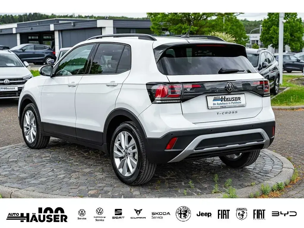 Gebraucht VW T-Cross Goal 116 PS (85 kW) 2025 Weiß SUV