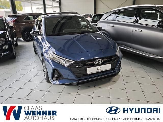 Neu Hyundai i20 N Line 101 PS (74 kW) 2025 Blau Limousine