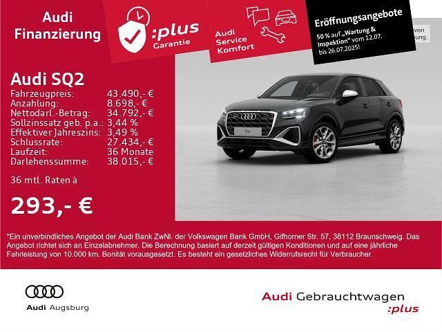 Mythosschwarz metallic Gebraucht 2024 Audi SQ2 Design SUV | 43.490 € (Etwas zu teuer) - Bild 1/4
