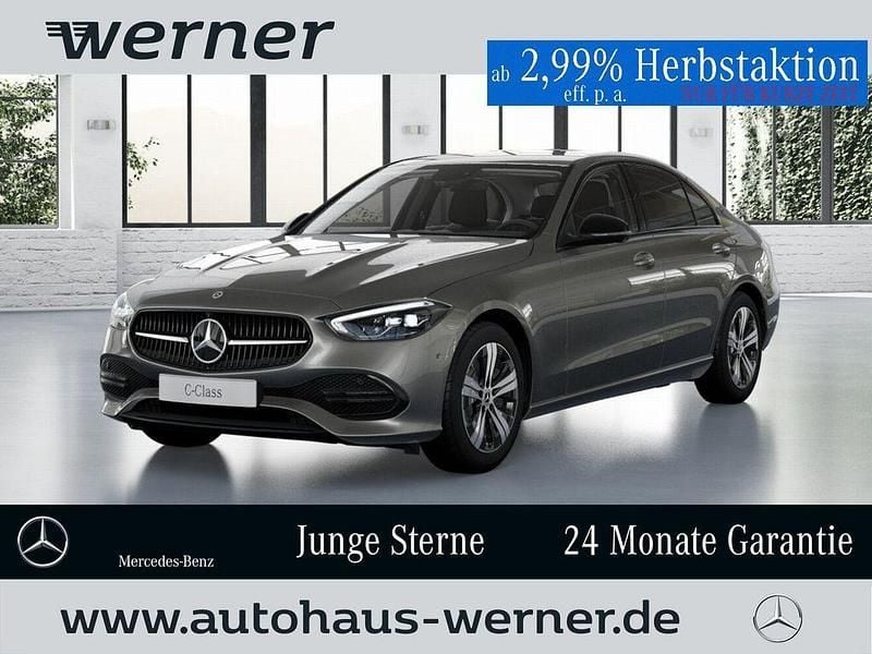 Mojavesilber metallic Gebraucht 2023 Mercedes C300 Avantgarde Limousine | 38.983 € (Superpreis) - Bild 1/4