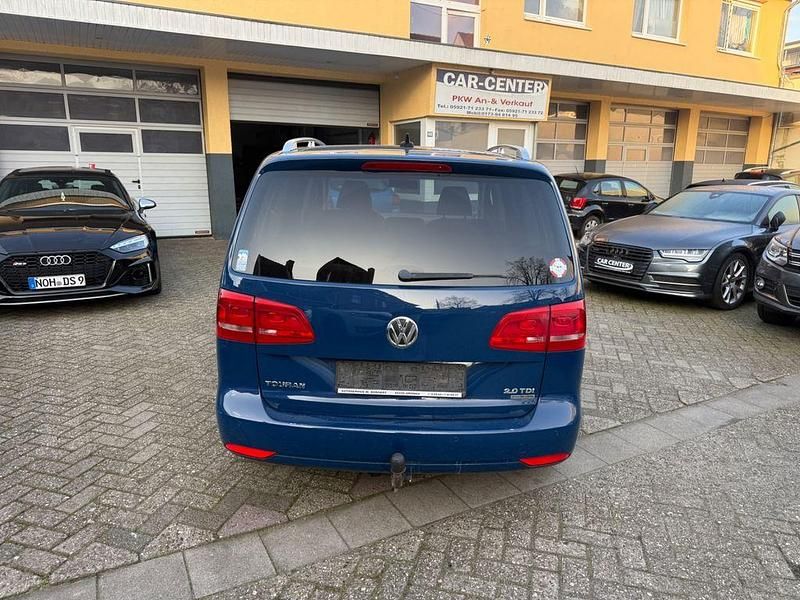 Gebraucht VW Touran Highline 140 PS (102 kW) 2012 Blau Van / Kleinbus