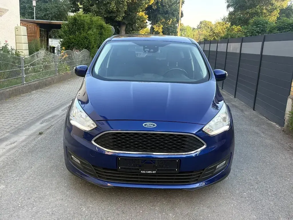 Gebraucht Ford C-MAX Trend 101 PS (74 kW) 2017 Blau Van / Kleinbus
