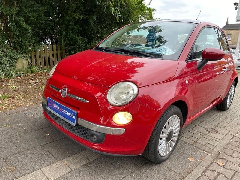 Rot Gebraucht 2010 Fiat 500 Lounge Kleinwagen | 3.990 € (Fairer Preis) - Bild 1/4