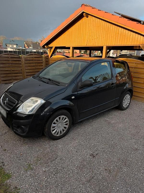 Gebraucht Citroën C2 60 PS (44 kW) 2009 Schwarz Kleinwagen