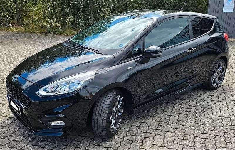 Gebraucht Ford Fiesta ST-Line 101 PS (74 kW) 2019 Schwarz Kleinwagen