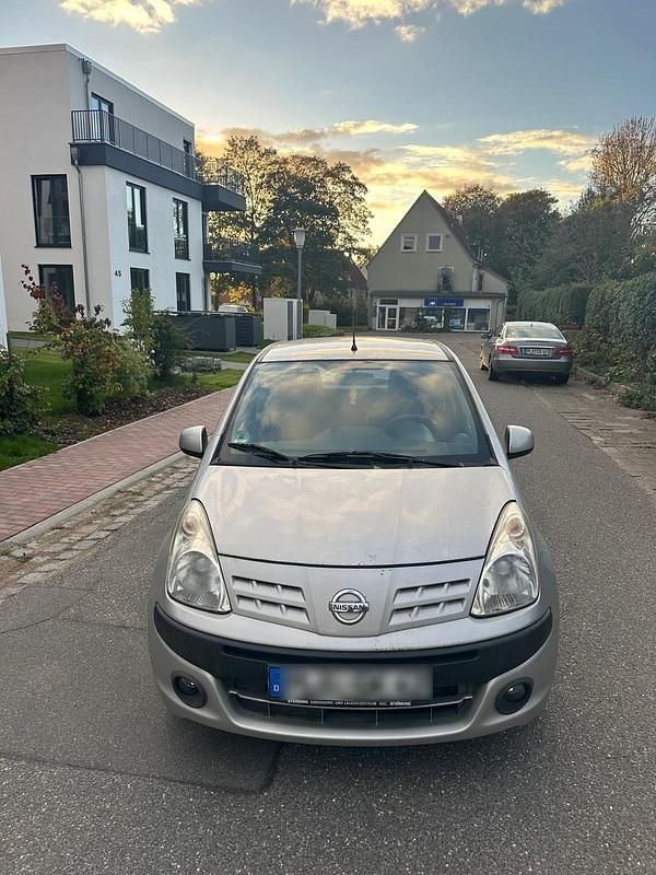 Silber Gebraucht 2009 Nissan Pixo Kleinwagen | 850 € (Superpreis) - Bild 1/4