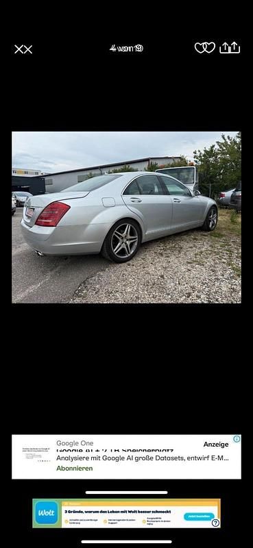 Gebraucht Mercedes S320 AMG 235 PS (172 kW) 2007 Silber Limousine