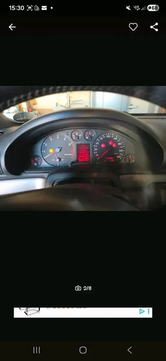 Używany Audi A4 193 KM (141 kW) 1999 Niebieski Kombi