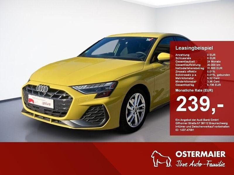 Pythongelb Gebraucht 2025 Audi A3 S-Line Limousine | 31.600 € (Fairer Preis) - Bild 1/4