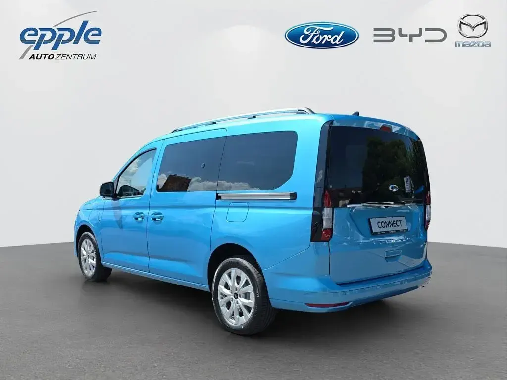 Neu Ford Grand Tourneo Connect Titanium 150 PS (110 kW) 2026 Blau Van / Kleinbus