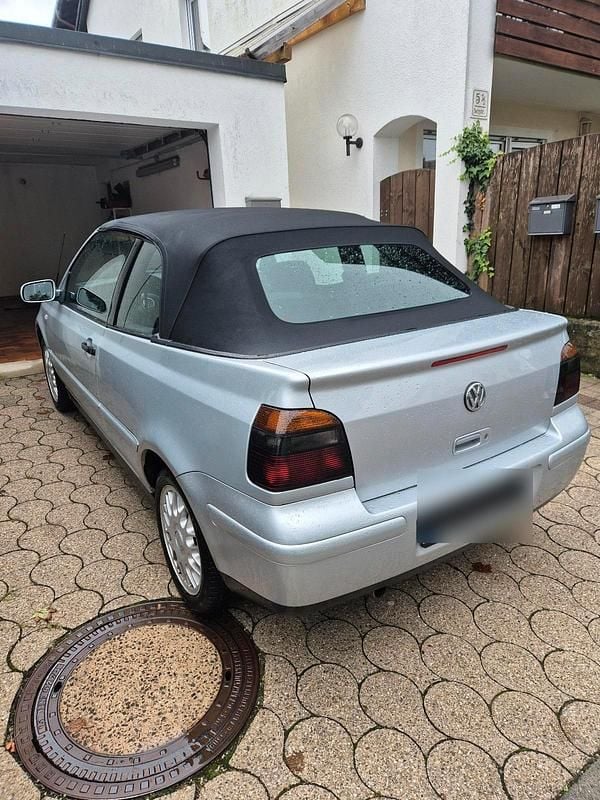 Silber Gebraucht 2002 VW Golf Cabriolet Cabrio | 1.800 € (Guter Preis) - Bild 1/4