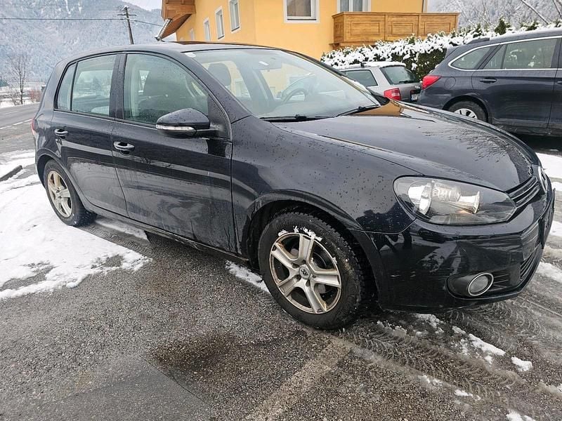 Schwarz Gebraucht 2012 VW Golf VI Limousine | 2.850 € (Superpreis) - Bild 1/4